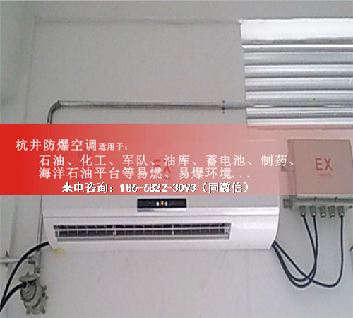化工廠防爆空調(diào)機案例圖
